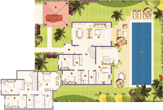 Grand Bella Floor Plan | Palm City Premium